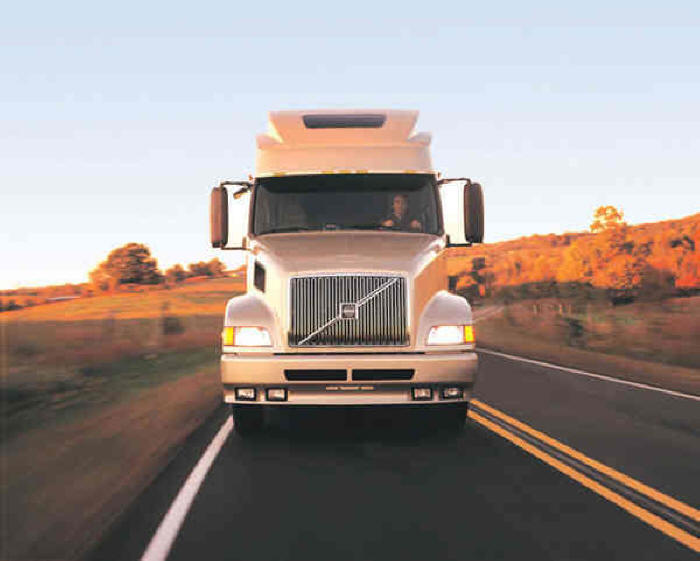 pictures of volvo truck on highway in the desert photos Commercial truck insurance 