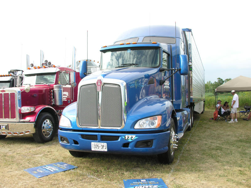 Kurtz Trucking Kenworth at Truck Show