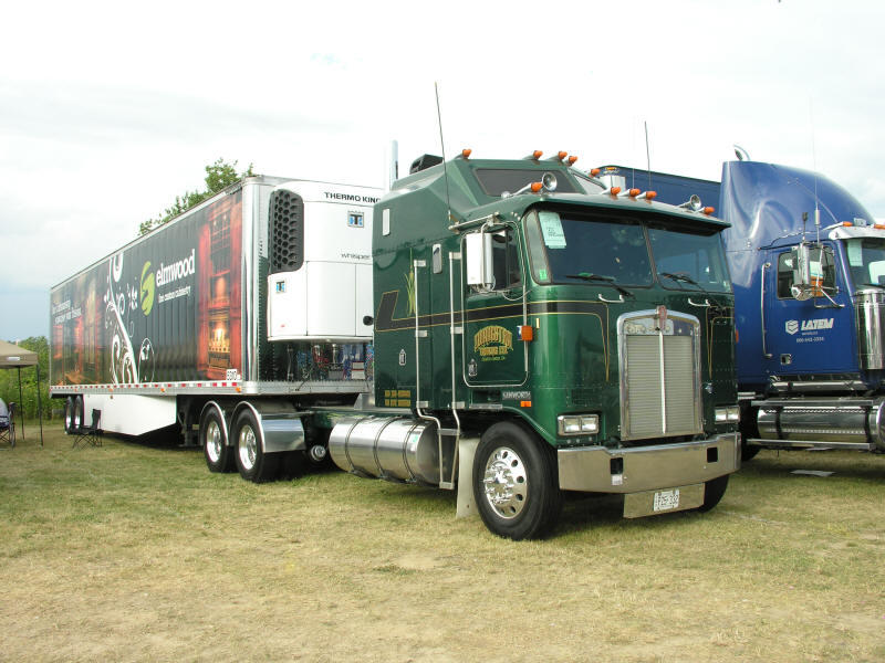 Kenworth tilt cab at Fergus Truck Show