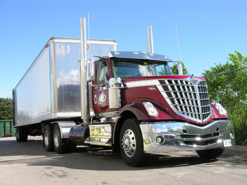 Lyons Mill & Timber's new International Lonestar Daycab Tractors