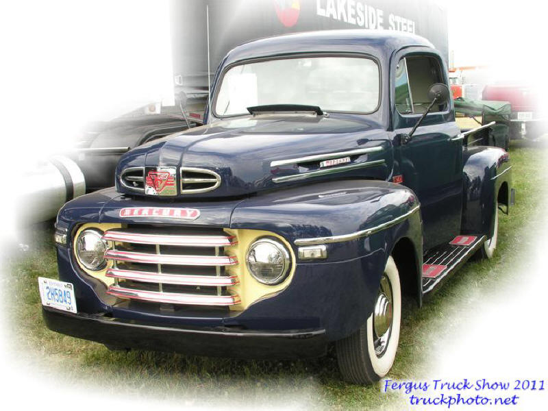 Old Mercury pick up truck at Fergus Truck Show 2011