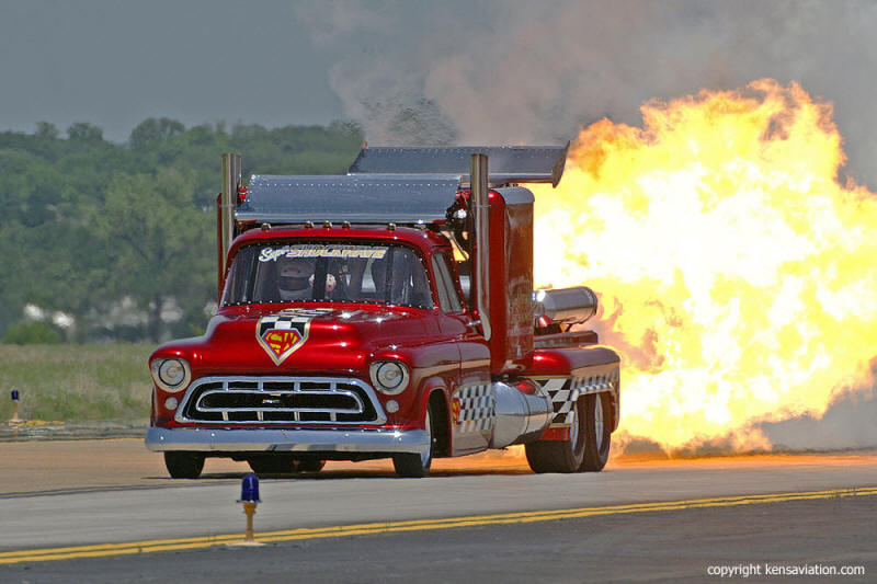 SUPER SHOCKWAVE Twin Engine Jet Truck afterburner